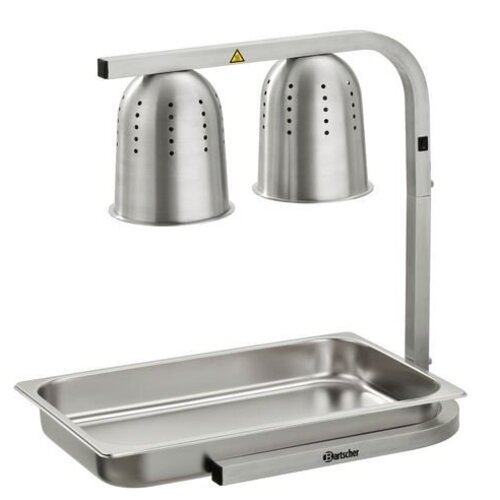 Bartscher Pont Chauffant Infrarouge 2WL550 | 1/1 GN