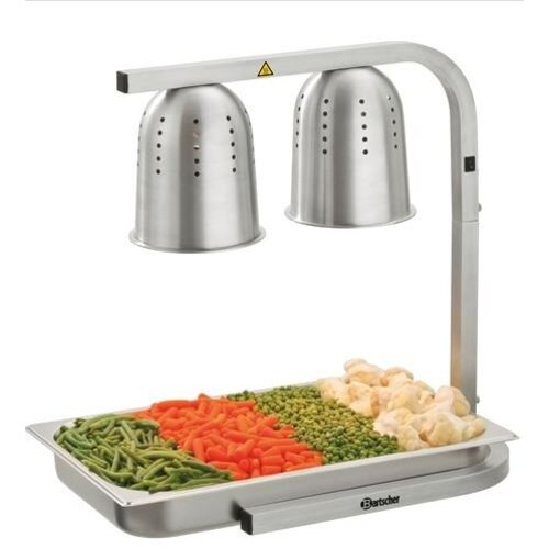 Bartscher Pont Chauffant Infrarouge 2WL550 | 1/1 GN