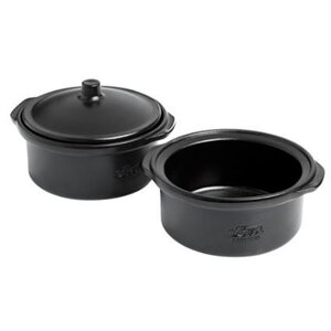 CHRselect Cocotte + Couvercle | Poterie Pro | Couche Céramique | Ø140x70(h)mm