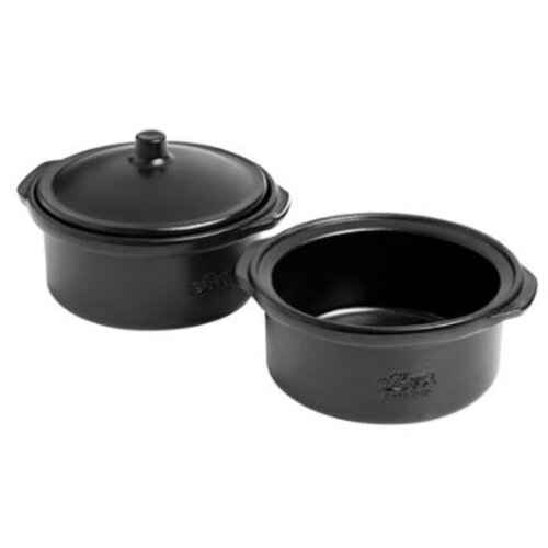 CHRselect Cocotte + Couvercle | Poterie Pro | Couche Céramique | Ø140x70(h)mm