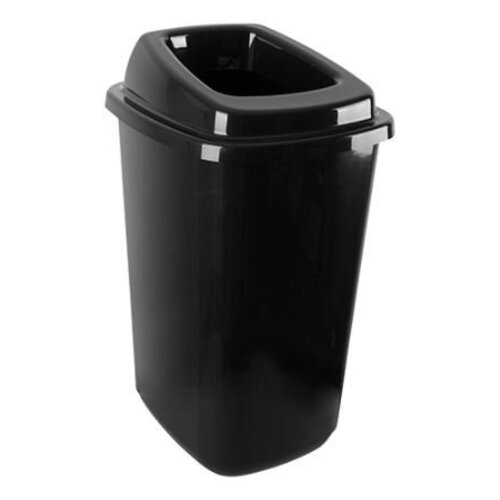 CHRselect Poubelle Triage 45L | Plastique Noir | Autocollants Inclus CHRselect Poubelle Triage 45L | Plastique Noir | Autocollants Inclus
