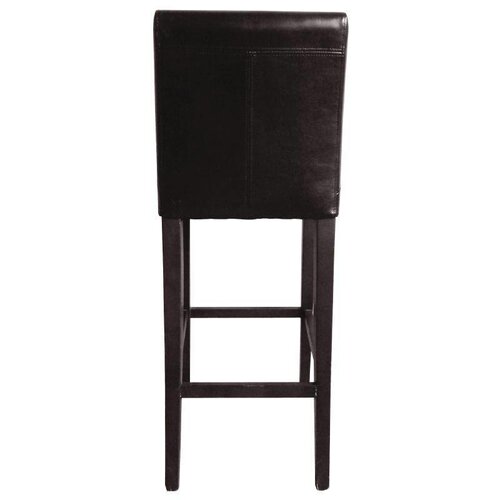 CHRselect Tabouret de Bar | Simili Cuir/ Bois | Prix par 4 Pièces