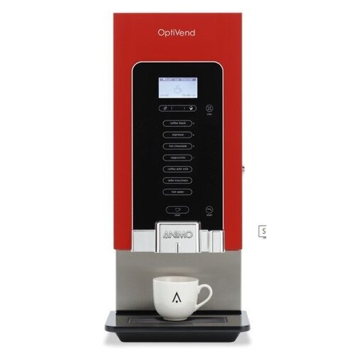 Animo Optivend 21s NG | Machine à Boissons Solubles | 2 Bacs | Disponibles en 3 Couleurs