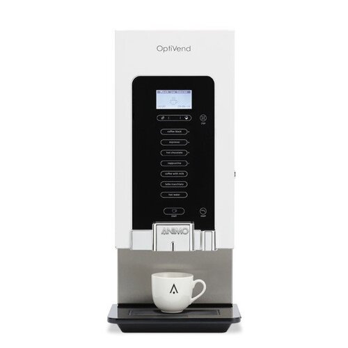 Animo Optivend 21s NG | Machine à Boissons Solubles | 2 Bacs | Disponibles en 3 Couleurs