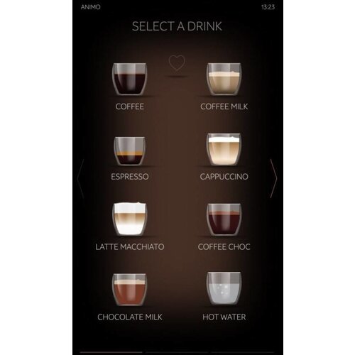 Animo Optibean 3 XL Touch | Machine à Café en Grain | 2 Bacs | Disponibles en 3 Couleurs