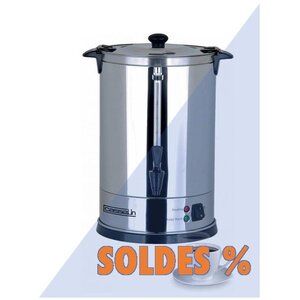 Casselin Percolateur Inox | 6,8 Litres | 48 tasses | Pas Besoin De Filtres | PROMOTION XXL!
