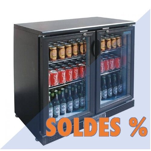 CHRselect Comptoir de Bar 168 Bouteilles | 2 Portes Battantes | 870(h)mm | PROMOTION XXL!