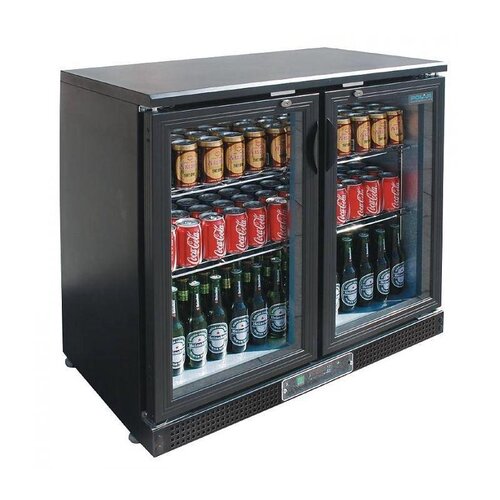 CHRselect Comptoir de Bar 168 Bouteilles | 2 Portes Battantes | 870(h)mm | PROMOTION XXL!