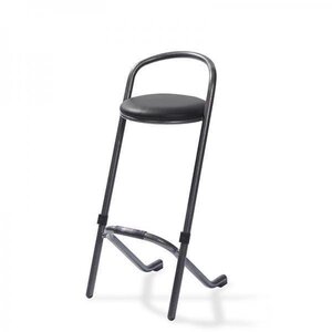 VEBA Tabouret de Bar Noir | Empilable | 49x46x98(h)mm | Par 10 Pièces
