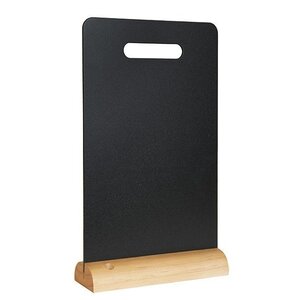 Securit Ardoise de Table 325x210mm | Support en Bois | 1 Craie Inlcus Securit Ardoise de Table 325x210mm | Support en Bois | 1 Craie Inlcus