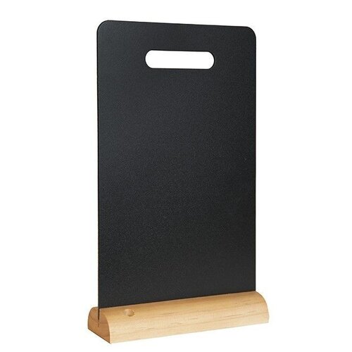 Securit Ardoise de Table 325x210mm | Support en Bois | 1 Craie Inlcus Securit Ardoise de Table 325x210mm | Support en Bois | 1 Craie Inlcus