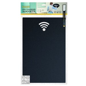 Securit Silhouette Ardoise | WIFI | Craie Inclus | 380x250mm Securit Silhouette Ardoise | WIFI | Craie Inclus | 380x250mm