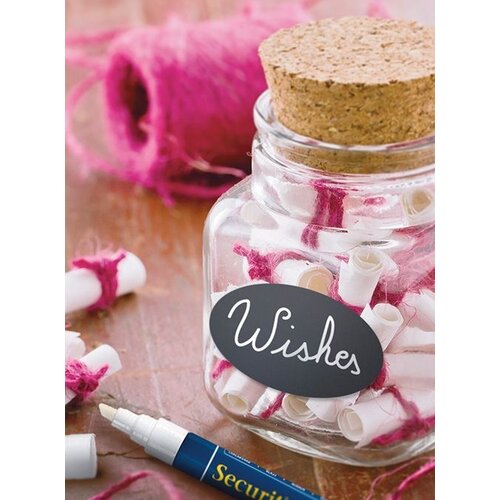 Securit Etiquettes Ardoises pour Bocaux | Auto-collant | Ovale 85x50mm | Par 8 Pièces Securit Etiquettes Ardoises pour Bocaux | Auto-collant | Ovale 85x50mm | Par 8 Pièces