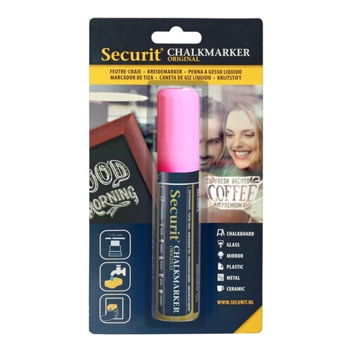 Securit Craies Feutre | Rose | 7-15mm Securit Craies Feutre | Rose | 7-15mm