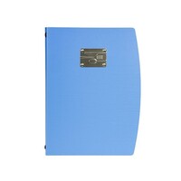 Protege Menu RIO | Bleu Style Couverts | 4x A4 Pages Seuls