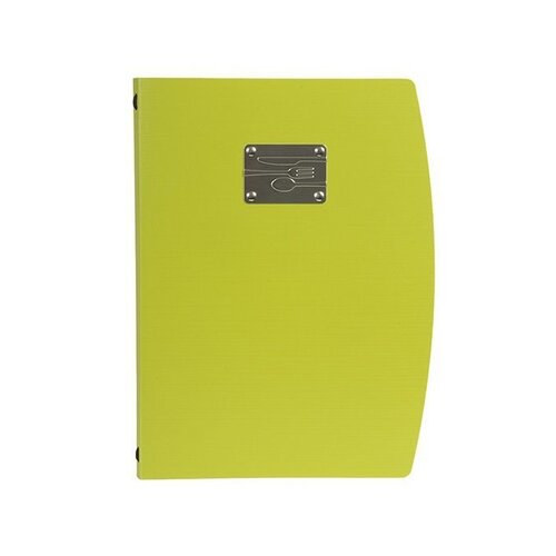 Securit Protege Menu RIO | Vert Style Couverts | 4x A4 Pages Seuls Securit Protege Menu RIO | Vert Style Couverts | 4x A4 Pages Seuls