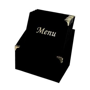 Securit Boite avec 10 Protege Menus | BASIC | Format A4 Securit Boite avec 10 Protege Menus | BASIC | Format A4