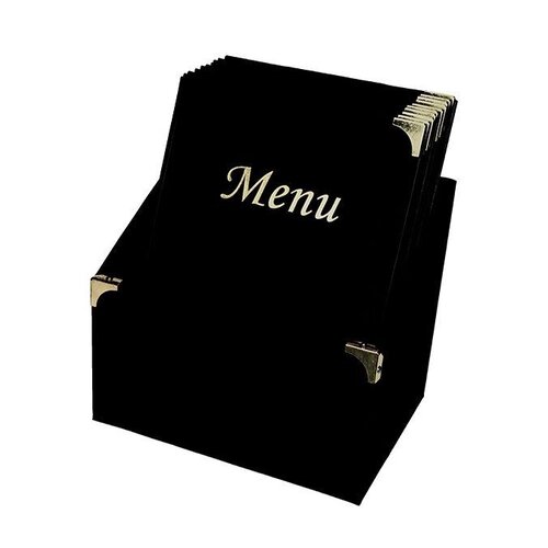 Securit Boite avec 10 Protege Menus | BASIC | Format A4 Securit Boite avec 10 Protege Menus | BASIC | Format A4