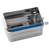 Cuvette à Rincer INOX | Modèle de Table | 220x120x90(h)mm | avec Branchement d'EAU!