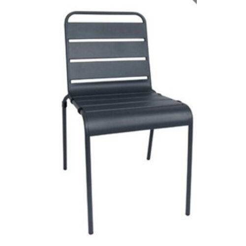 CHRselect Chaises à Lattes en Acier | Empilable | Lot de 12