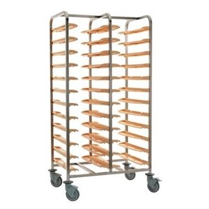 Bourgeat Chariot Cafétaria | pour 24 Plateaux | 930x640x1690(h)mm | Délais 3 Semaines