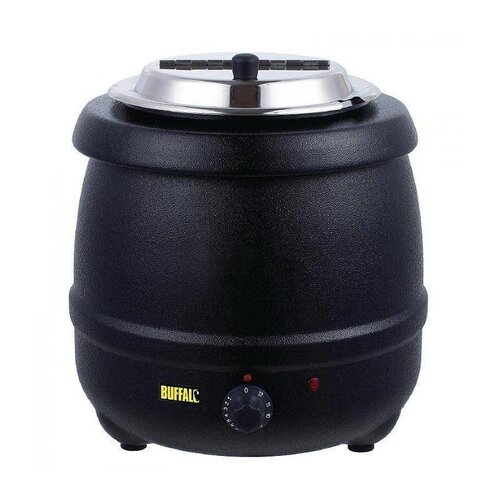 Buffalo Marmite à Soupe | 10 Litres | Noir | Ø330x375(h)mm | PROMOTION XXL!