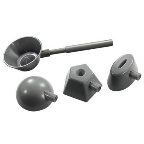 CHRselect Portionneur à Riz | Plastique | 4 Formes de 45(h)mm