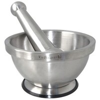 Mortier Inox | Ø130x80(h)mm