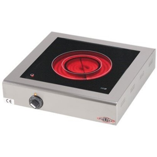 CHRselect Cuiseur Vitro-Céramique INOX | Sans Gradations | 2,1kW | 420x600x110(h)mm CHRselect Cuiseur Vitro-Céramique INOX | Sans Gradations | 2,1kW | 420x600x110(h)mm