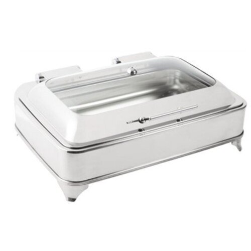 CHRselect Chafing Dish Electrique | Couvercle en Verre | 8 Litres | 400x700x520(h)mm CHRselect Chafing Dish Electrique | Couvercle en Verre | 8 Litres | 400x700x520(h)mm