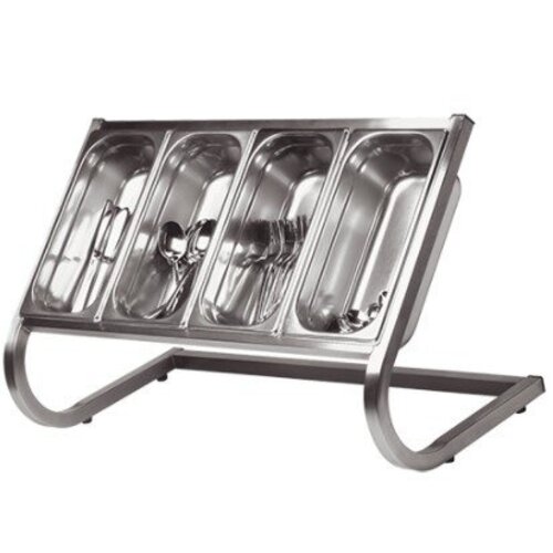 CHRselect Porte-Ramasse Couverts | INOX | Pour 4x Bacs GN1/3 (NON FOURNIS) CHRselect Porte-Ramasse Couverts | INOX | Pour 4x Bacs GN1/3 (NON FOURNIS)