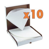 Filter à Huile de Friture | Éconoline | 10 Boites de 50 Pièces