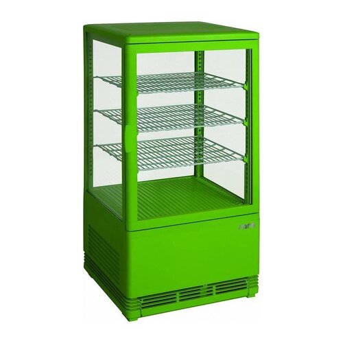 Saro Mini Vitrine Réfrigérée | Verte | 70 Litres | 430x380x880(h)mm | PROMOTION XXL!