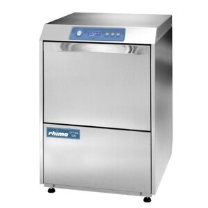 Rhima Lave-Vaisselle 50x50cm | Rhima Optima 500S Plus | Doseur de Rinçage + Lavage + Pompe de Vidange + Adoucisseur Rhima Lave-Vaisselle 50x50cm | Rhima Optima 500S Plus | Doseur de Rinçage + Lavage + Pompe de Vidange + Adoucisseur