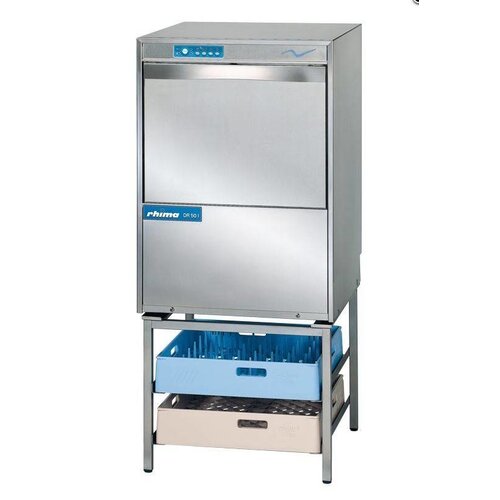 Rhima Lave-Vaisselle 50x50cm | Rhima DR50i Plus | Double Paroi | Doseur de Rinçage + Breaktank + Pompe de Surpresseur