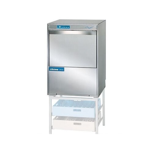 Rhima Lave-Vaisselle 50x50cm | Rhima DR50i Plus | Double Paroi | Doseur de Rinçage + Breaktank + Pompe de Surpresseur
