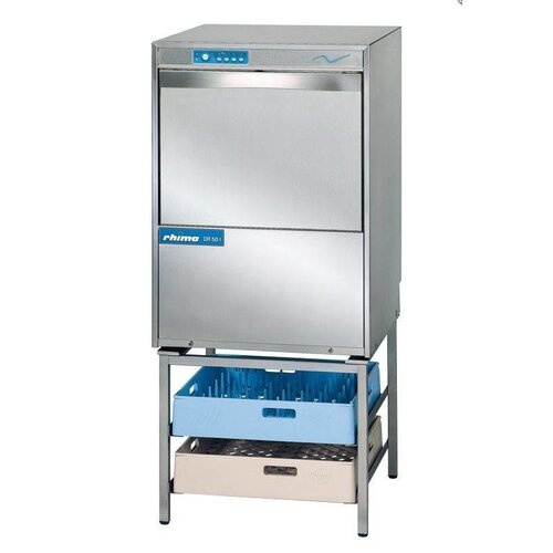Rhima Lave-Vaisselle 50x50cm | Rhima DR50iS | Double Paroi, Isolé | Doseur de Rinçage + Adoucisseur
