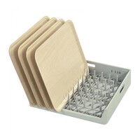 Casier pour Plateaux Rhima | 50x50cm | Vert