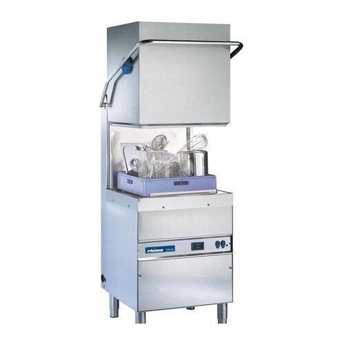 Rhima Lave Vaisselle à Capot 50x50cm | Rhima DR60i Plus | max. (H)410mm | Doseur de Rinçage + Breaktank + Pompe Surpresseur