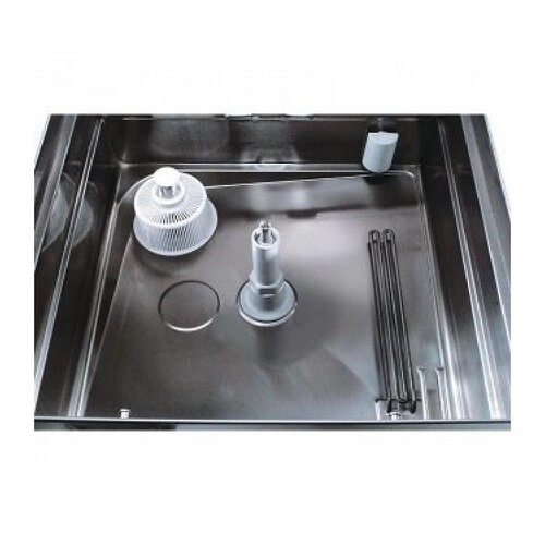 Rhima Lave Vaisselle à Capot 50x50cm | Rhima DR59 PLUS | max. (H)410mm | Doseur de Rinçage + Breaktank + Pompe Surpresseur