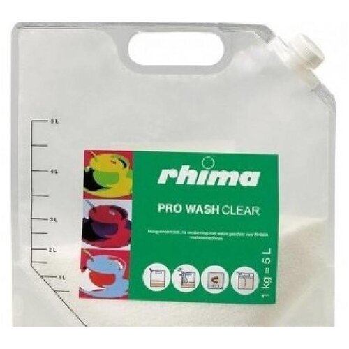 Rhima Détergent | Pro Wash Clear | Sac 5 Litres | 1kg Rhima Détergent | Pro Wash Clear | Sac 5 Litres | 1kg