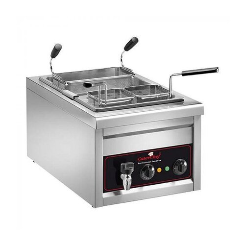 CaterChef Cuiseur à Pâtes | 25 Litres | 3 Paniers | 230V | Robinet de Vidange CaterChef Cuiseur à Pâtes | 25 Litres | 3 Paniers | 230V | Robinet de Vidange