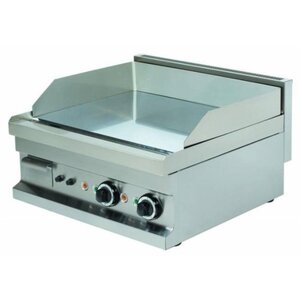 Combisteel Plaque à Frire Électrique | Lisse | 4,8kW | 600x600x260(h)mm