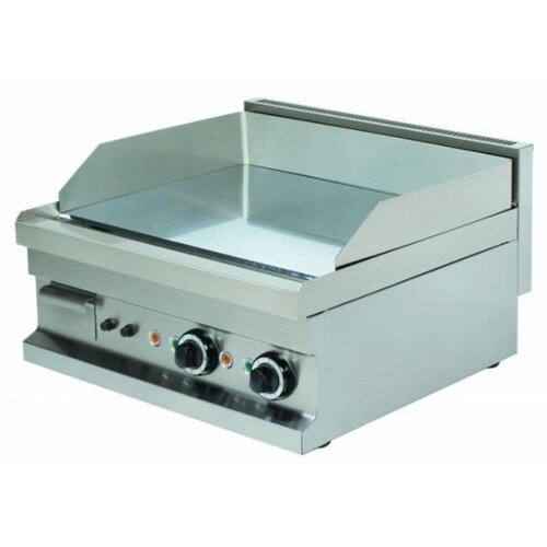 Combisteel Plaque à Frire Électrique | Lisse | 4,8kW | 600x600x260(h)mm