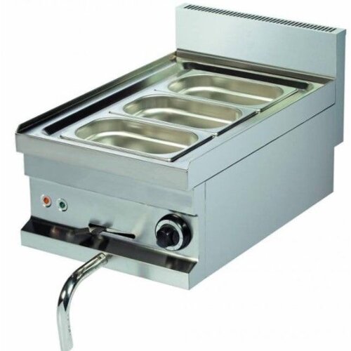 Combisteel Bain Marie 3x GN1/4 | 13 Litres | 400x600x265(h)mm Combisteel Bain Marie 3x GN1/4 | 13 Litres | 400x600x265(h)mm