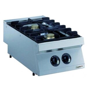 Combisteel Cuisinière à Poser | 2 Feux | 2x 5,5kW | 400x700x250(h)mm Combisteel Cuisinière à Poser | 2 Feux | 2x 5,5kW | 400x700x250(h)mm