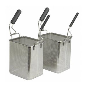 Combisteel Set de 2 Paniers pour Cuiseur à Pâtes | 220x170mm