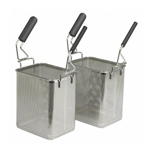 Combisteel Set de 2 Paniers pour Cuiseur à Pâtes | 220x170mm