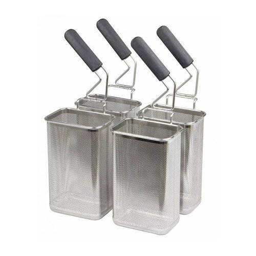 Combisteel Set de 4 Paniers pour Cuiseur à Pâtes | 105x160mm