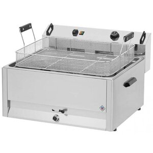 Combisteel Friteuse Électrique | Beignets/Poisson | 16 Litres | 400V/9kW | 560x540x370(h)mm